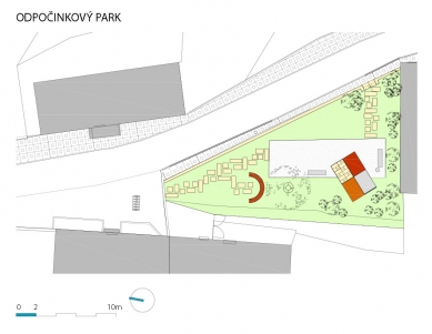 Rekonstrukce ulice Pod Koštrofránkem - Odpočinkový park