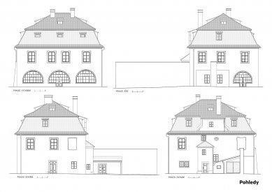 Rekonstrukce Werichovy vily - Pohledy - foto: Architektonická kancelář TaK