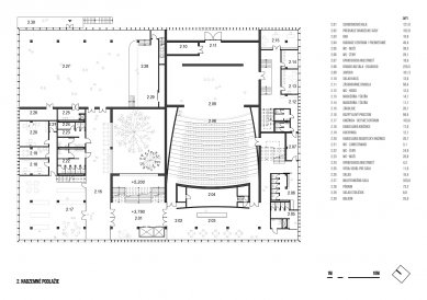Návrh prestavby kultúrneho domu Družba v Leviciach