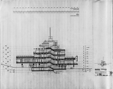 Radnice Terneuzen - Řez