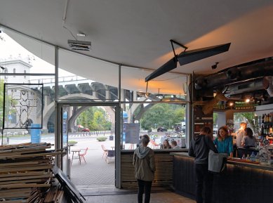 Warszawa Powiśle - revitalization of the lower pavilion of Warsaw’s emblematic train station - foto: Petr Šmídek, 2013