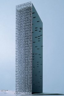 High Rise Wienerberg - Fotografie modelu - foto: © Delugan_Meissl, Wien