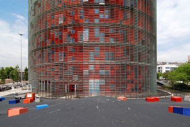 Torre Agbar - foto: Petr Šmídek, 2008