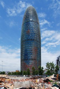 Torre Agbar - foto: Petr Šmídek, 2008