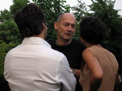 Serpentine Gallery Pavilion 2006 - Rem Koolhaas - autor letošního letního pavilonu Serpentine Gallery - foto: © Pavel Nasadil, 2006