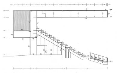 Fotbalový stadion Lasesarre - Řez tribunou - foto: © NO.MAD Arquitectura