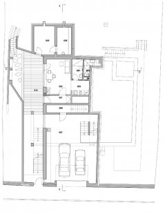 Rodinný dům v Brně - Půdorys 1PP - foto: &copy Architektonická kancelář Burian - Křivinka