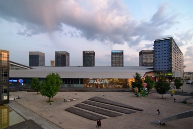 Euralille - Jean Nouvel - Komerční centrum Euralille - foto: Petr Šmídek, 2009